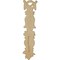 Ekena Millwork 4 5/8"W x 19 1/2"H x 1 3/8"P Wreath Drop Onlay ONL04X19X01WR - alternate 4